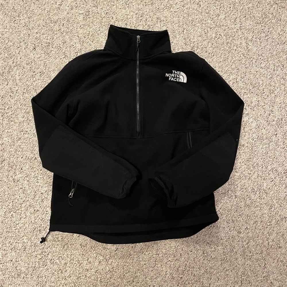 North Face Black Pullover Fleece